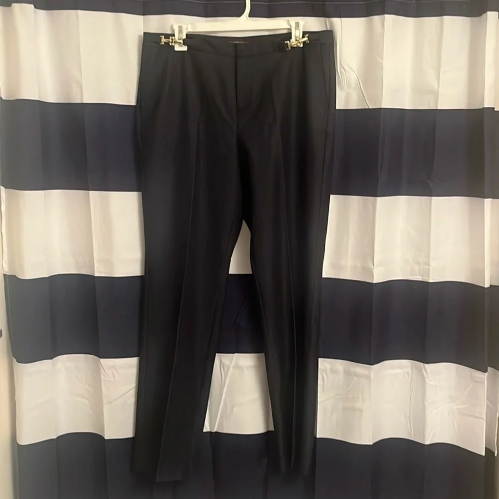 Dana Buchman Dark Navy Flare Dress Slacks